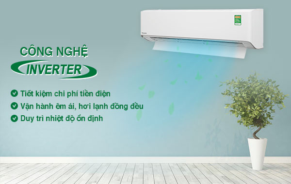 Máy lạnh Panasonic Inverter 2.5 HP CU/CS-XU24ZKH-8 - Công nghệ Inverter tiết kiệm điện